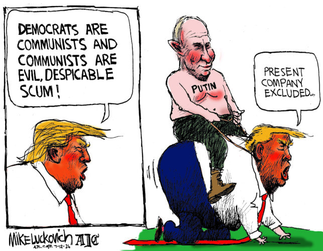 Cartoon commentary